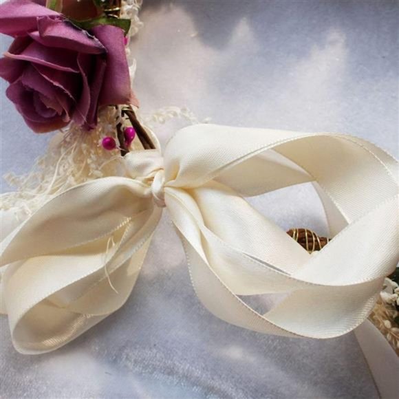 Women Rose Flower Headband Floral Crown Garland Halo Wedding Festivals